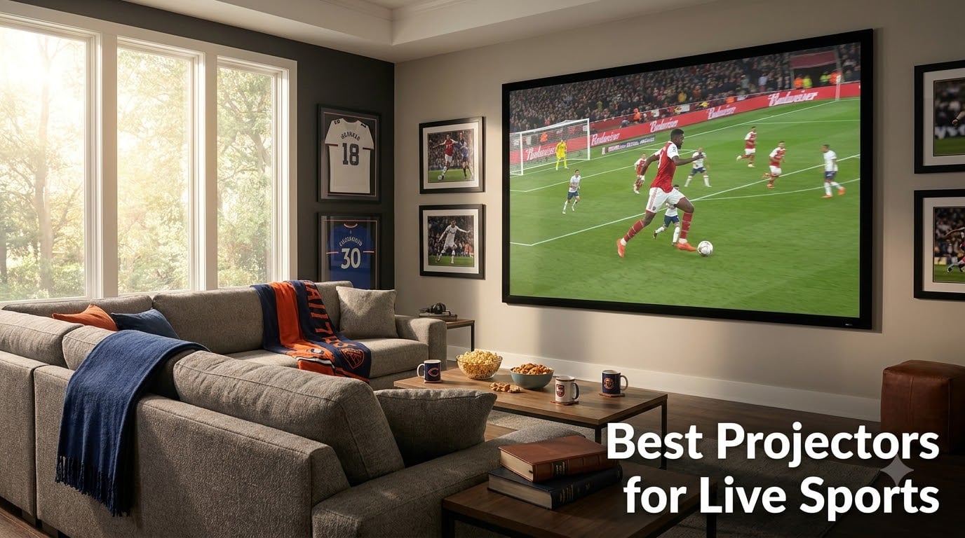 8 Best Projectors for Live Sports 2026 Expert Reviews