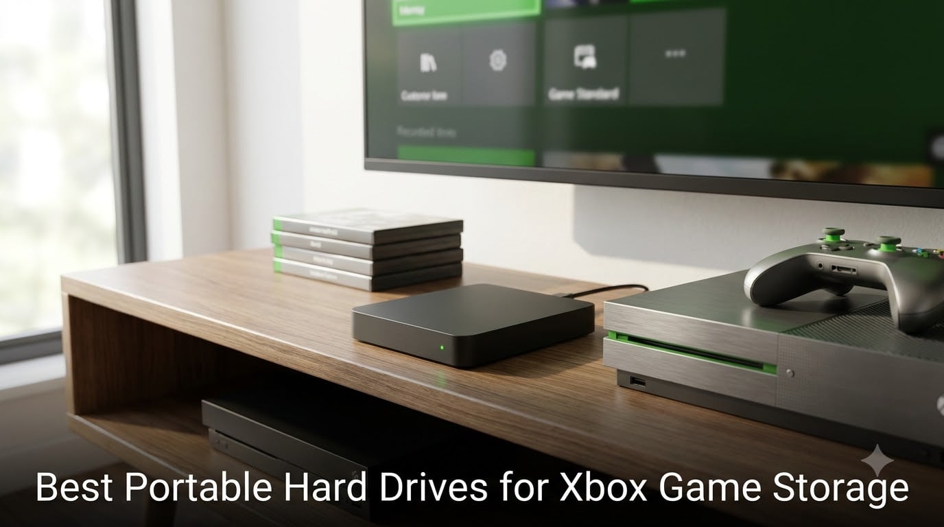 Best Portable Hard Drives for Xbox Game Storage