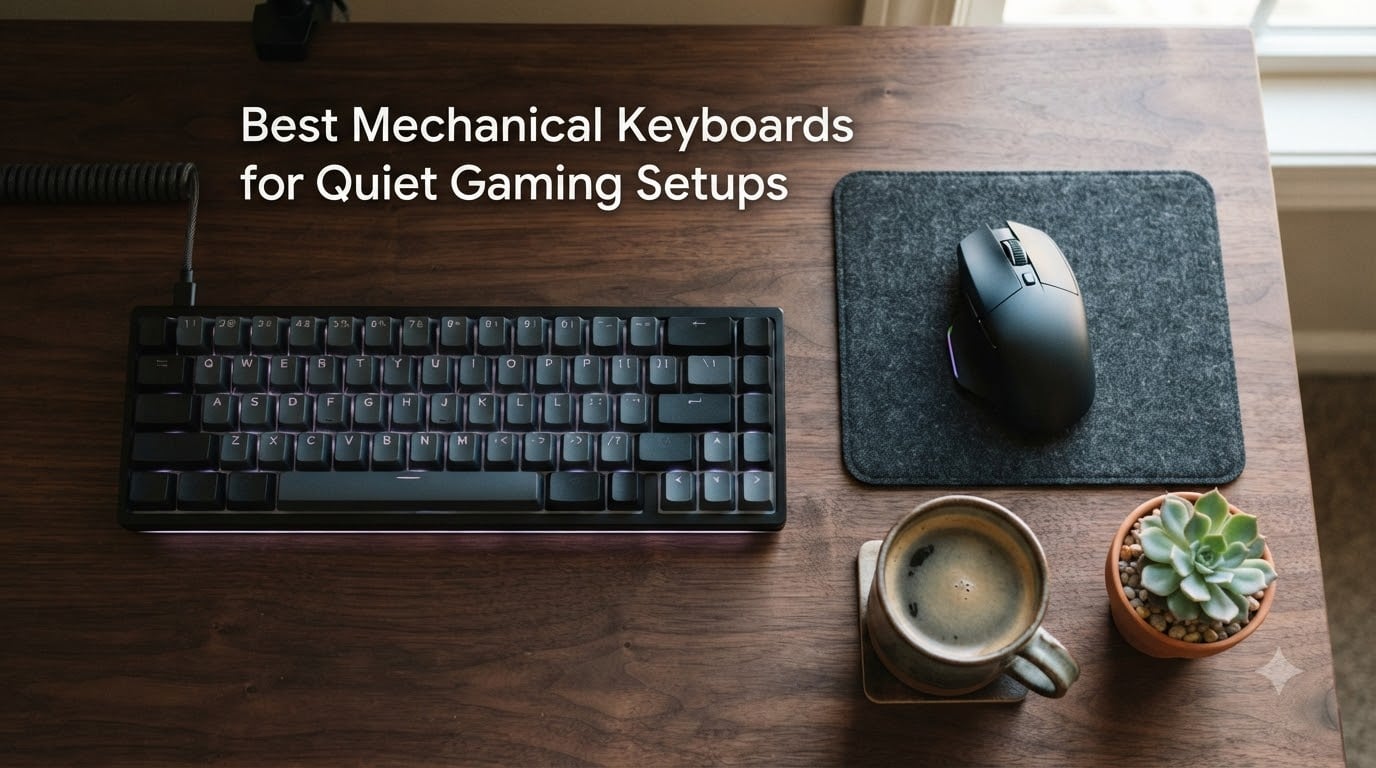 12 Best Mechanical Keyboards for Quiet Gaming (August 2026)