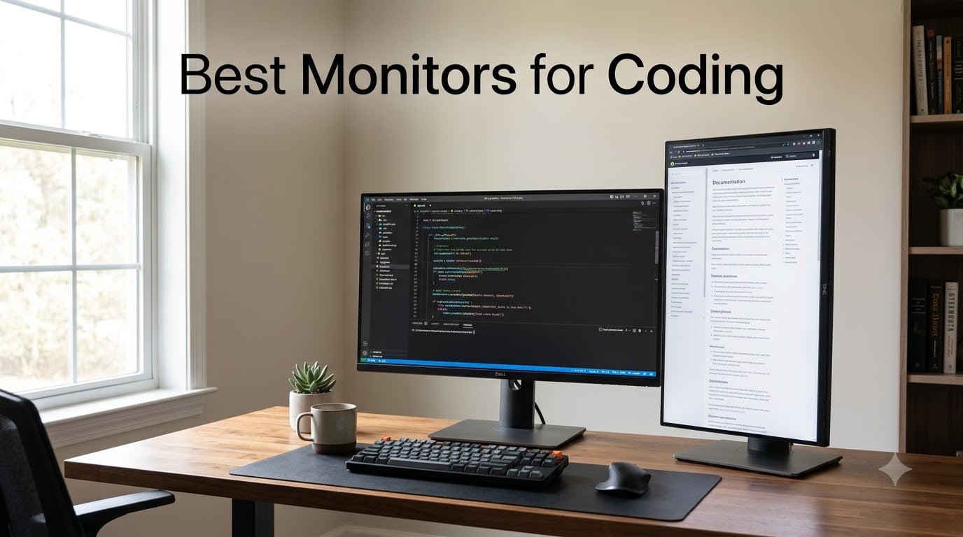 10 Best Monitors for Coding (August 2026) Tested & Reviewed