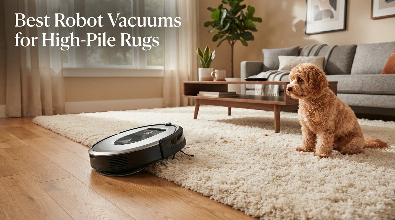 8 Best Robot Vacuums for High-Pile Rugs (September 2026)