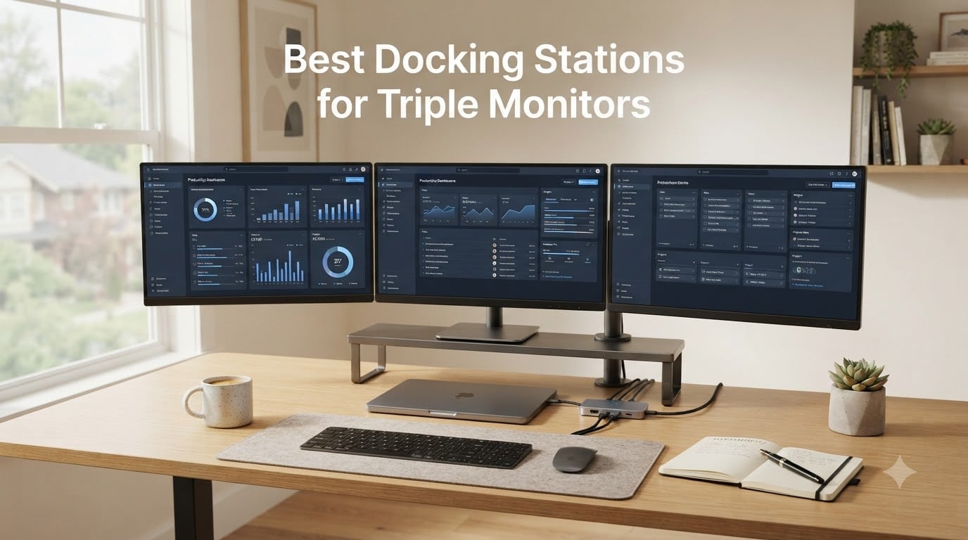 10 Best Docking Stations for Triple Monitors (August 2026) Tested