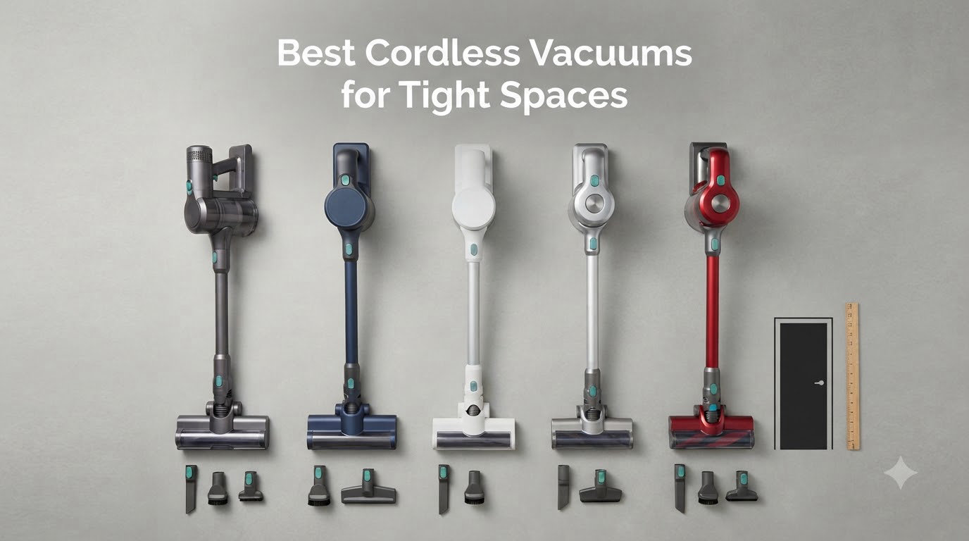 Best Cordless Vacuums for Tight Spaces