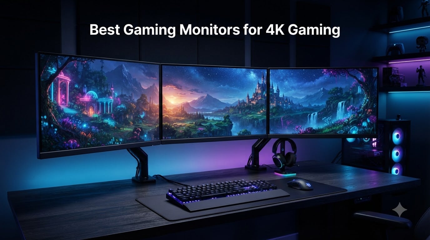 8 Best Gaming Monitors for 4K Gaming (September 2026) Tested Picks
