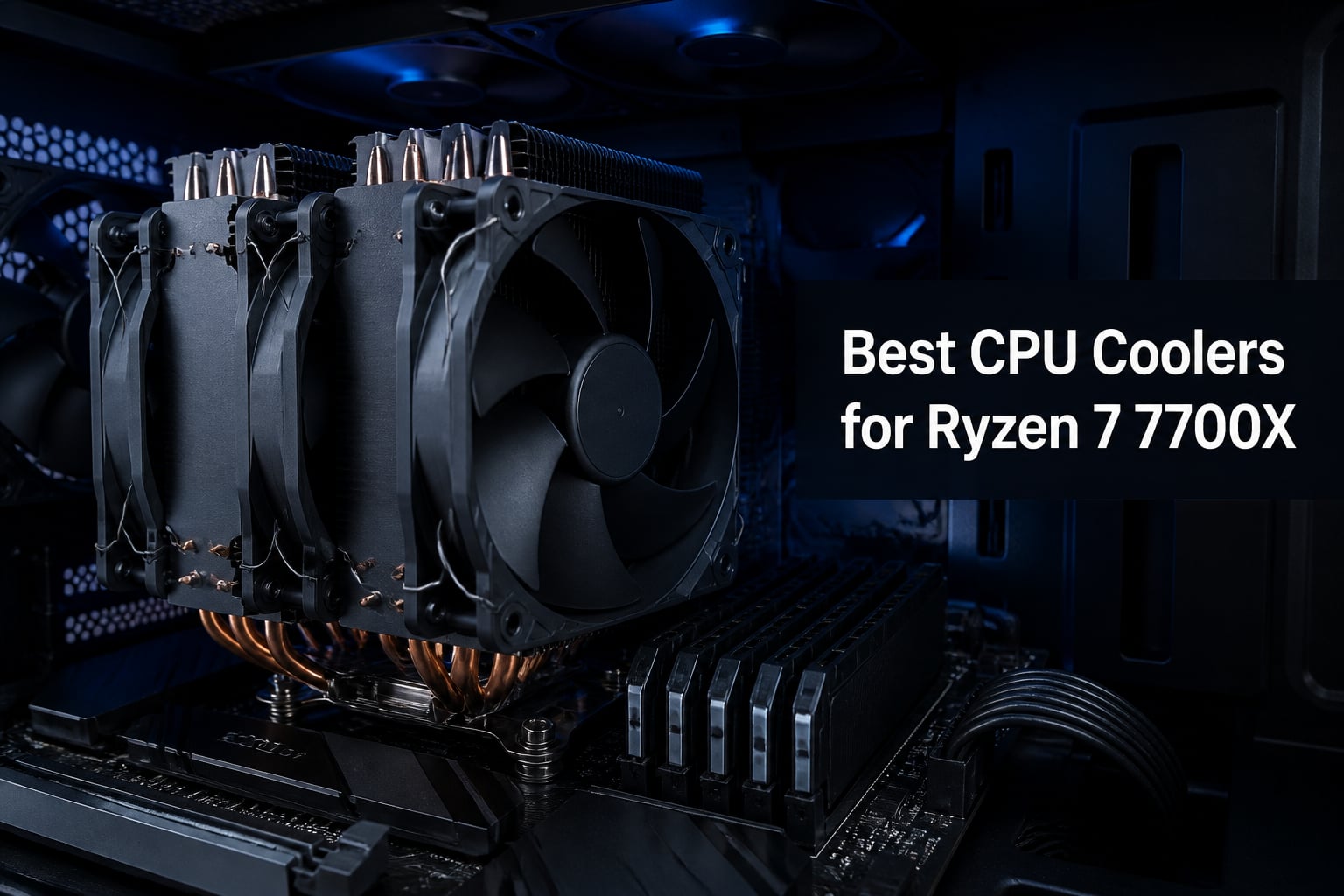 5 Best CPU Coolers for Ryzen 7 7700X (August 2026) Tested & Ranked