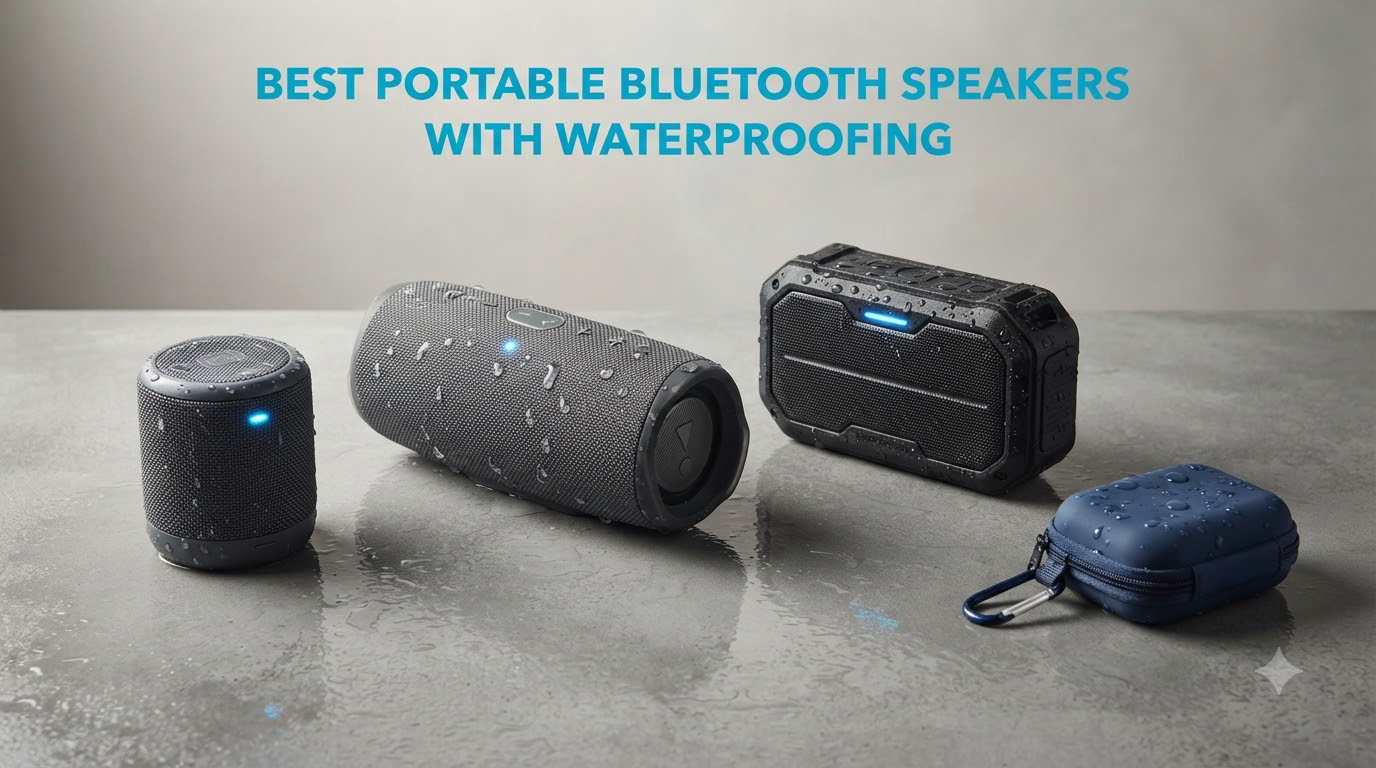 Best Portable Bluetooth Speakers with Waterproofing