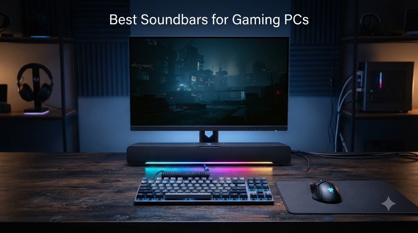8 Best Soundbars for Gaming PCs (September 2026) Tested & Ranked
