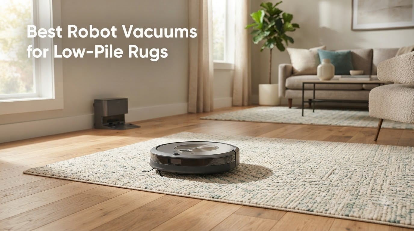 8 Best Robot Vacuums for Low-Pile Rugs (September 2026)
