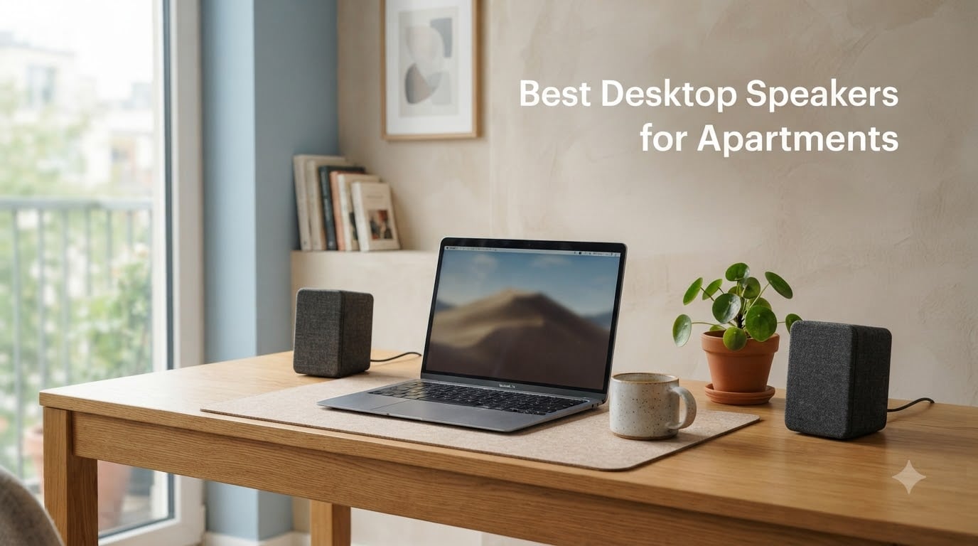 8 Best Desktop Speakers for Apartments (September 2026) Reviews