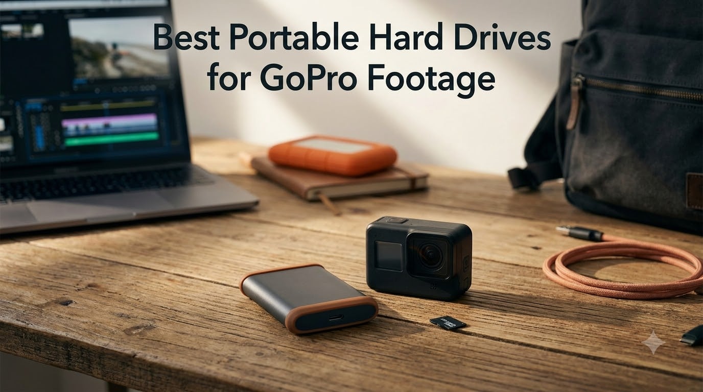 8 Best Portable Hard Drives for GoPro Footage (August 2026)