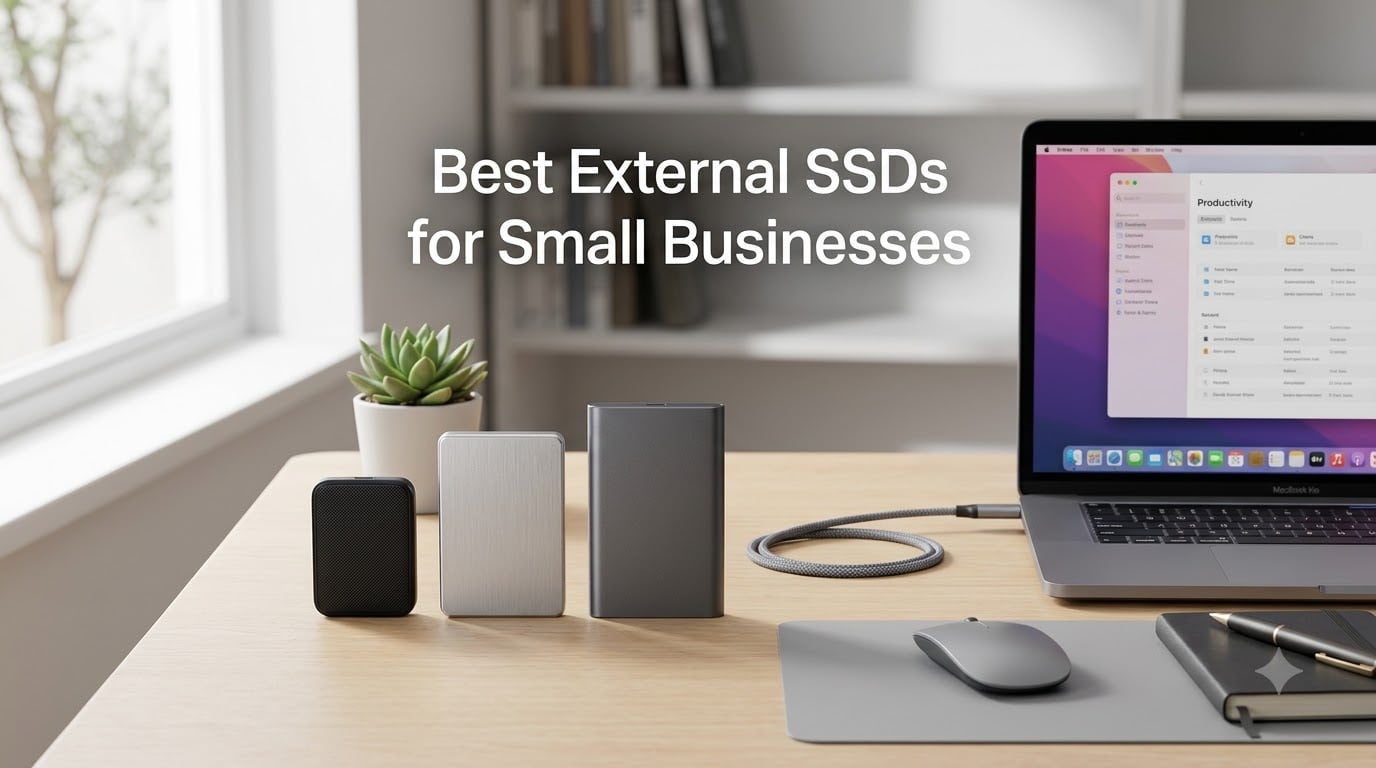 12 Best External SSDs for Small Businesses (August 2026)
