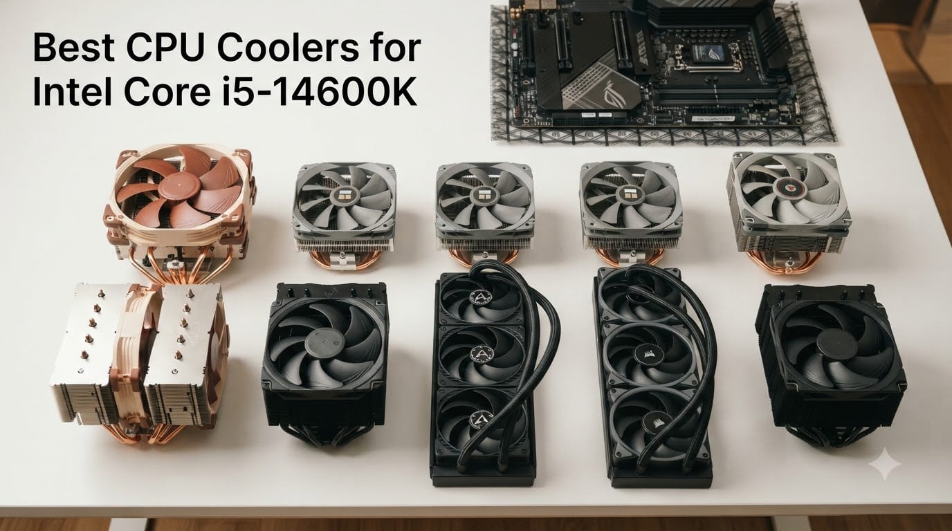 10 Best CPU Coolers for Intel Core i5-14600K (August 2026) Buying Guide