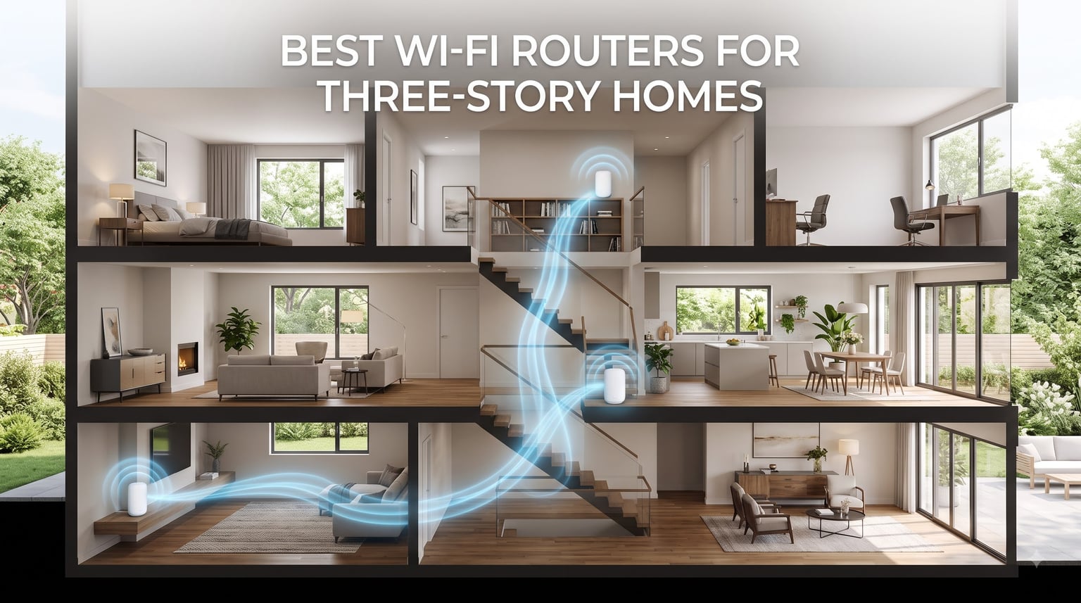 8 Best Wi-Fi Routers for Three-Story Homes (August 2026)