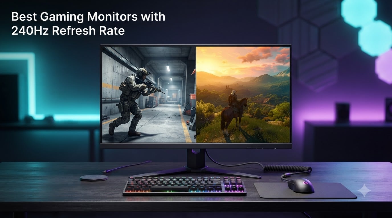 10 Best Gaming Monitors with 240Hz Refresh Rate (August 2026) Ultimate Guide