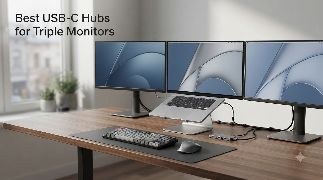 12 Best USB-C Hubs Triple Monitors (August 2026) – Ranked