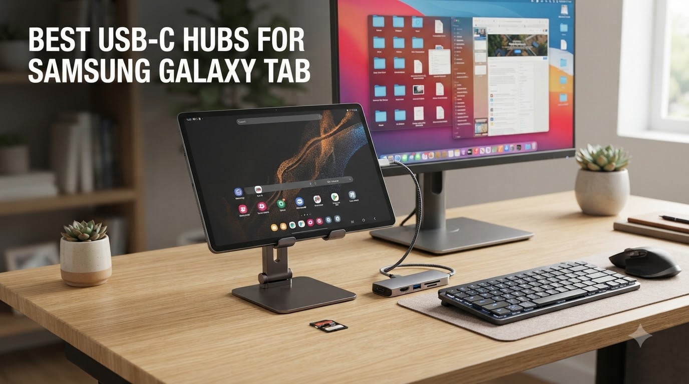 7 Best USB-C Hubs for Samsung Galaxy Tab (August 2026) Tested
