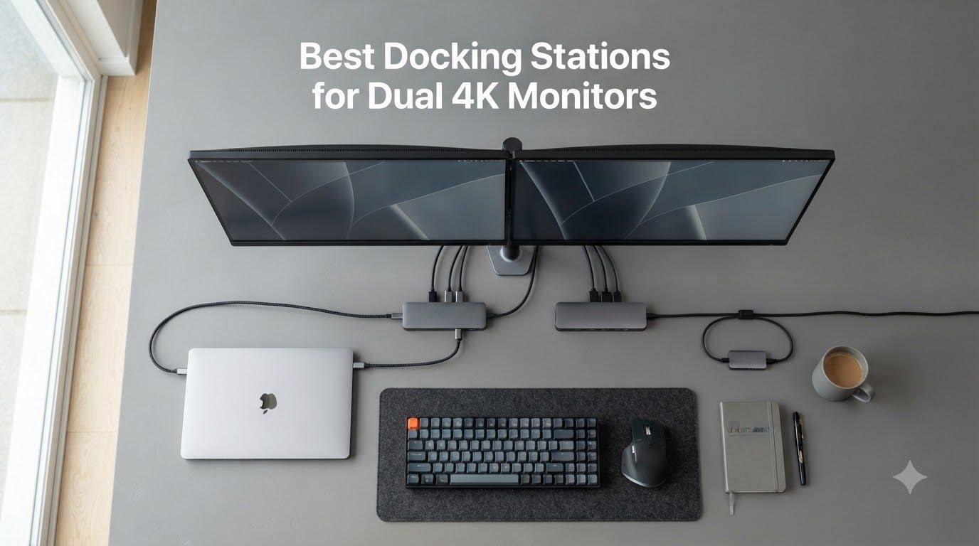 10 Best Docking Stations for Dual 4K Monitors (August 2026)