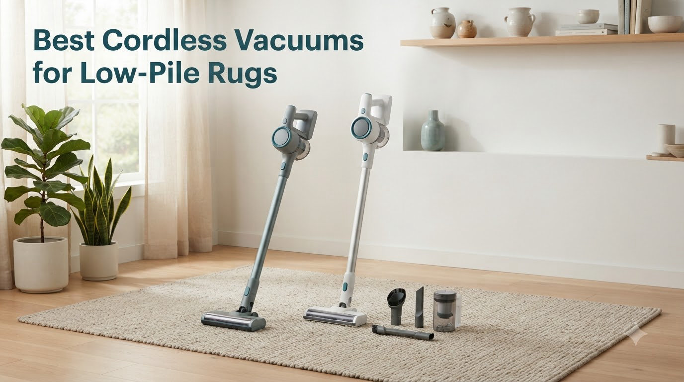 8 Best Cordless Vacuums for Low-Pile Rugs 2026