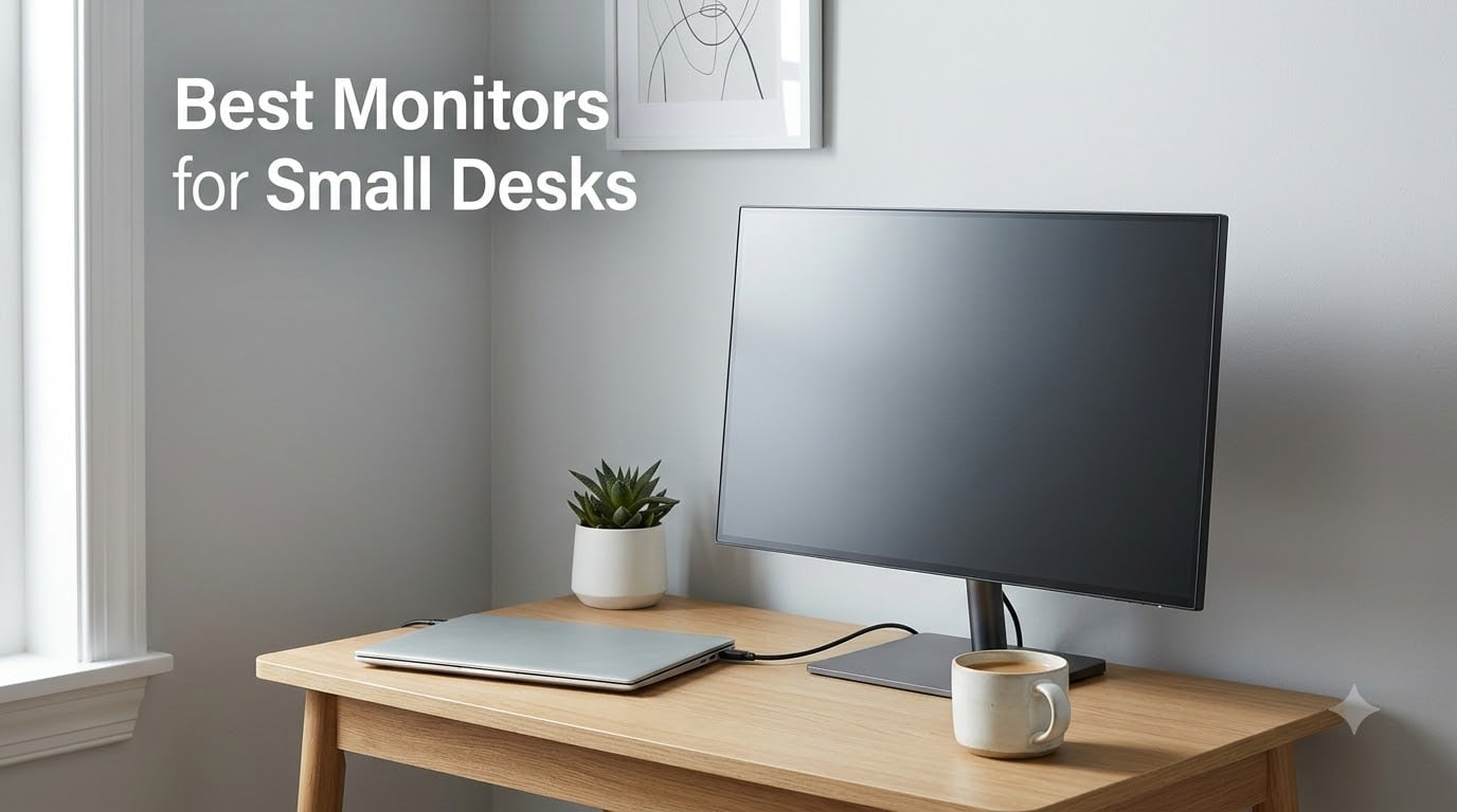 8 Best Monitors for Small Desks (August 2026) Tested Picks