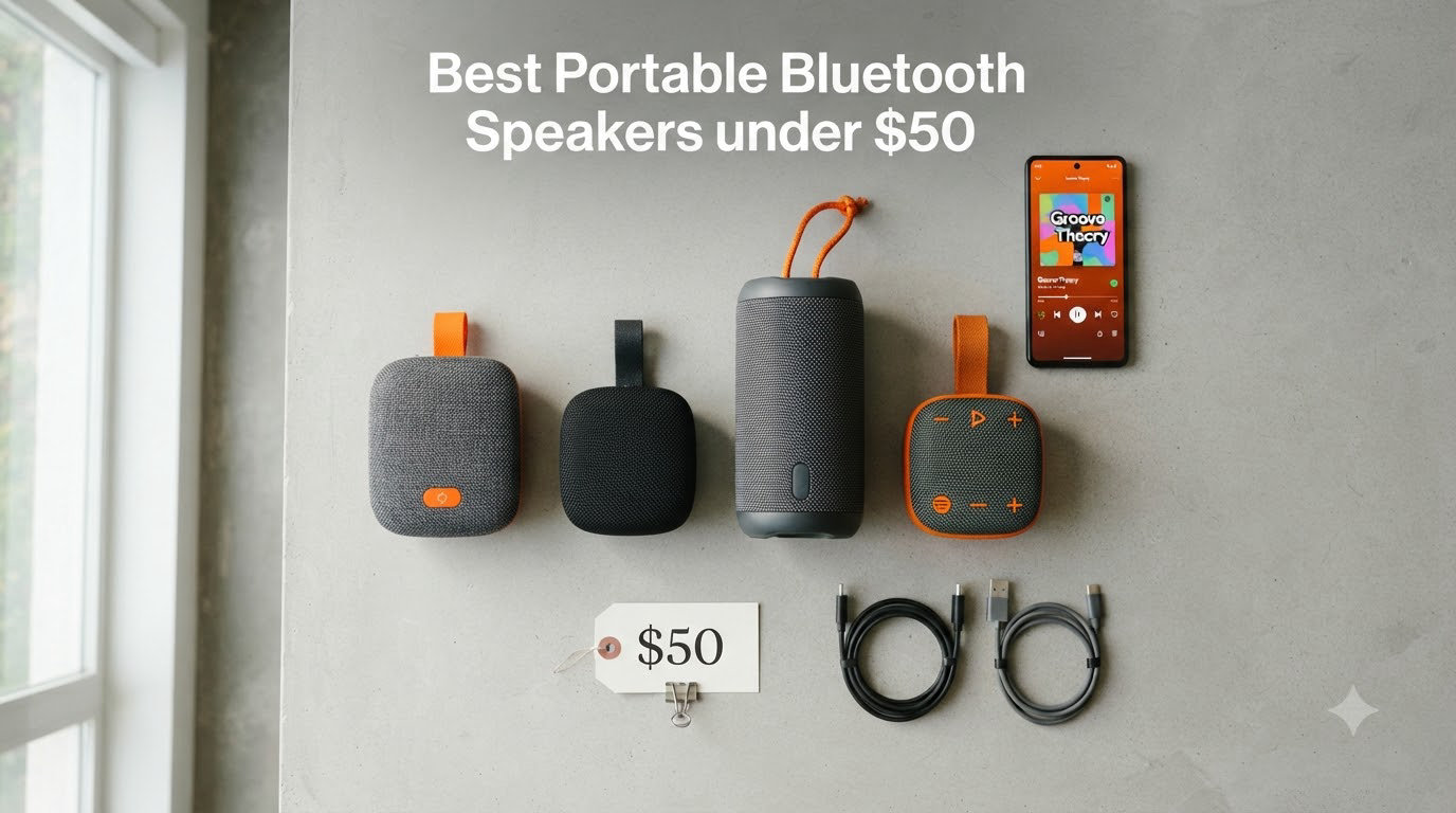 10 Best Portable Bluetooth Speakers Under 50 (September 2026)