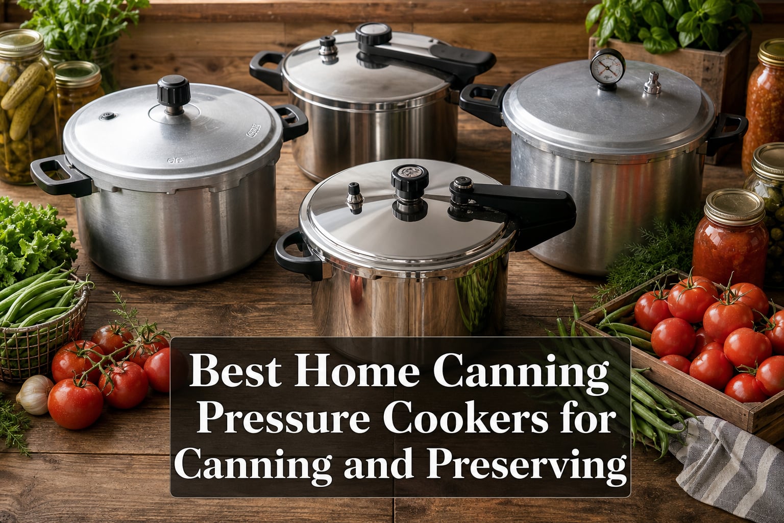 10 Best Home Canning Pressure Cookers (August 2026) Safe Preservation