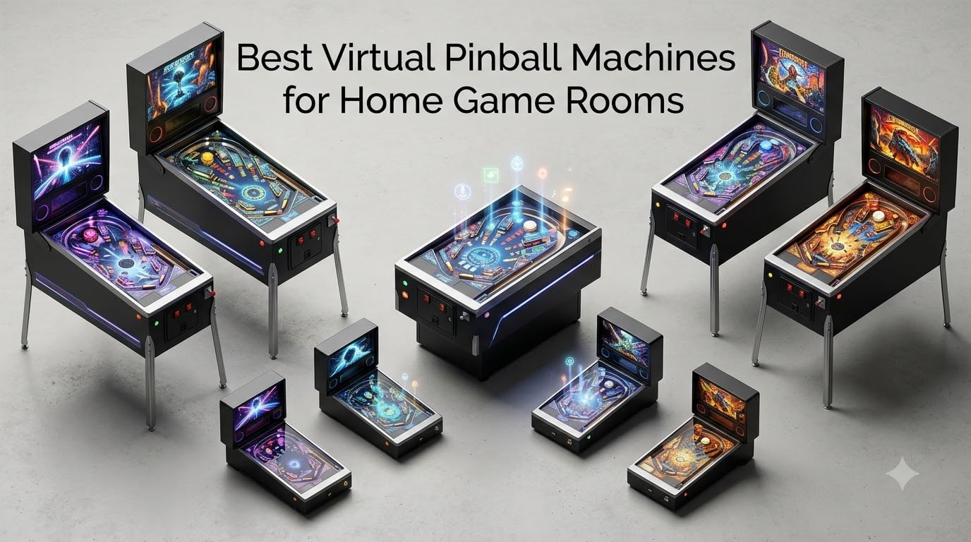 Best Virtual Pinball Machines for Home Game Rooms