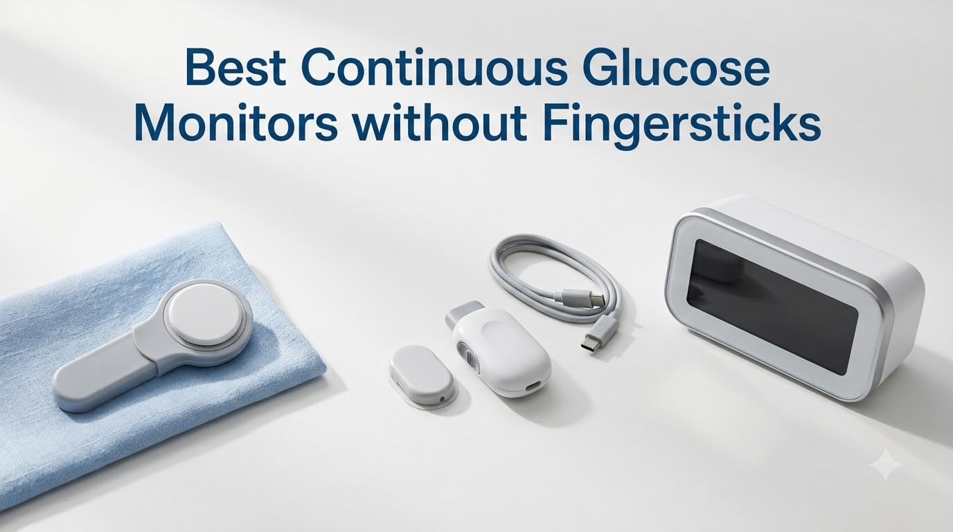 Best Continuous Glucose Monitors without Fingersticks