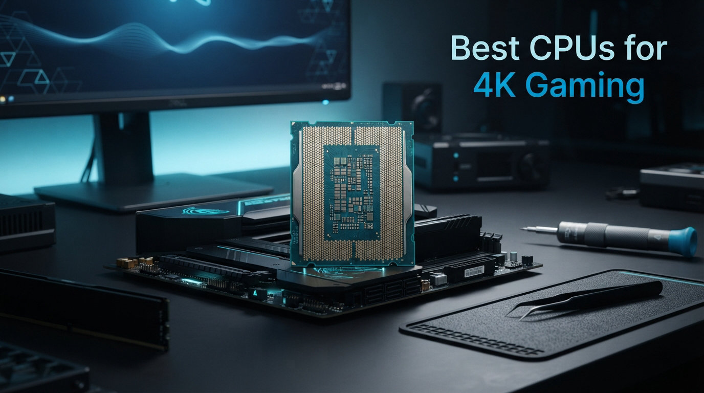 10 Best CPUs for 4K Gaming (August 2026): Expert Reviews