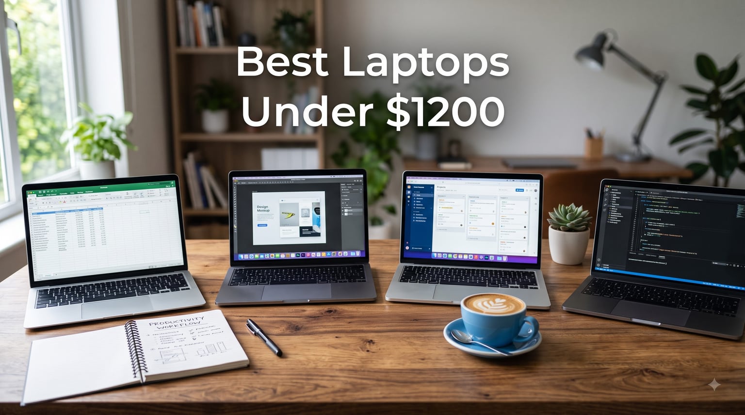 8 Best Laptops Under $1200 (August 2026) Tested and Reviewed