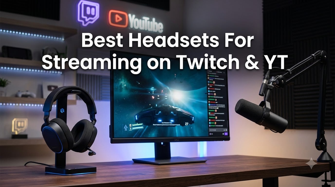 10 Best Headsets for Streaming on Twitch & YT (August 2026) Tested