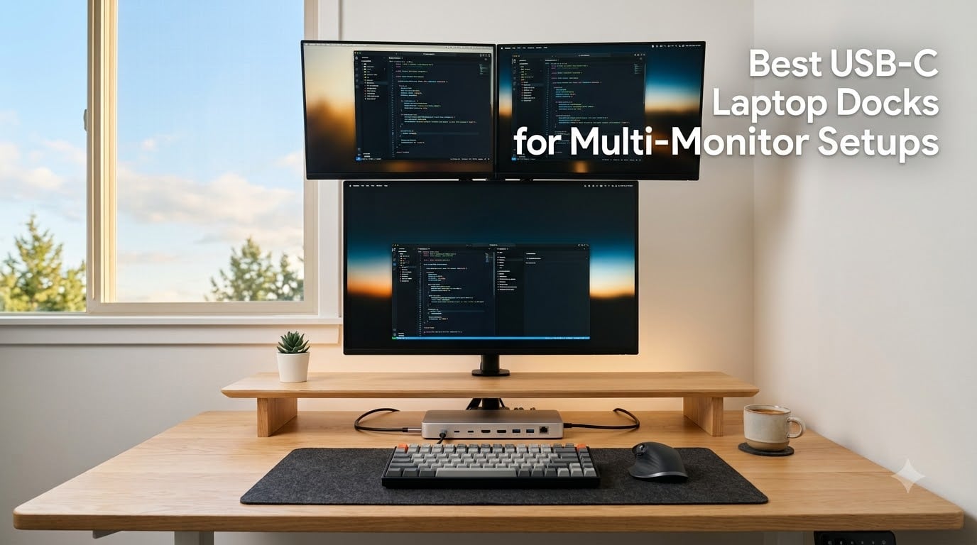 9 Best USB-C Laptop Docks for Multi-Monitor Setups (August 2026) Tested