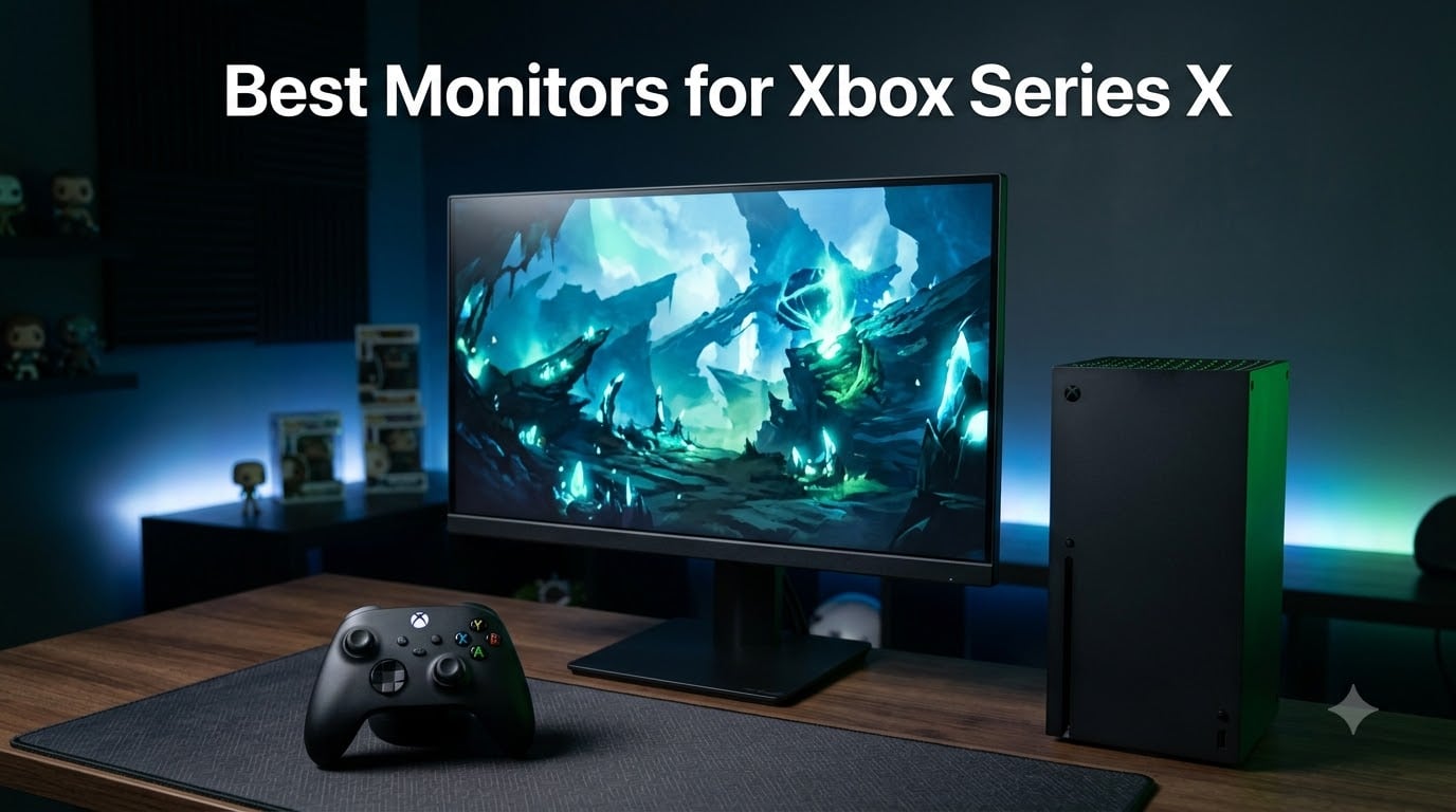 8 Best Monitors for Xbox Series X (August 2026) Tested & Reviewed