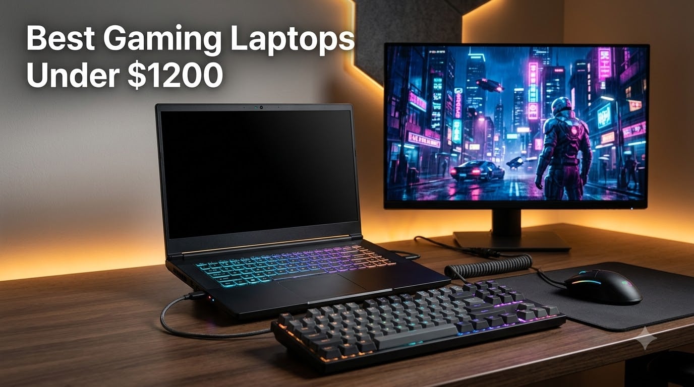 8 Best Gaming Laptops Under $1200 (August 2026) Tested & Ranked