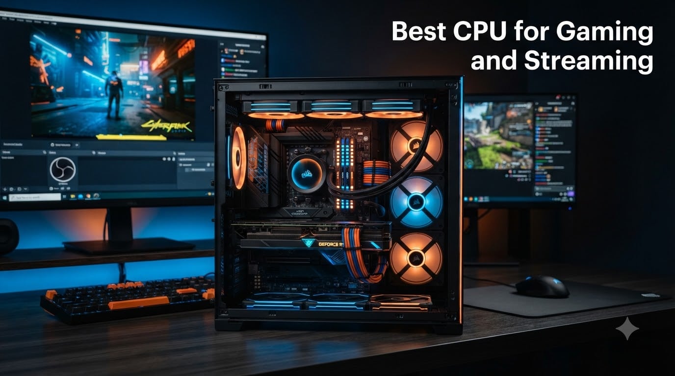 6 Best CPU for Gaming and Streaming (August 2026) Tested Picks