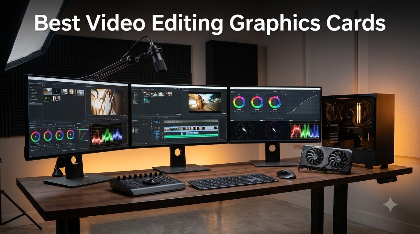 8 Best Video Editing Graphics Cards (August 2026) Tested & Ranked
