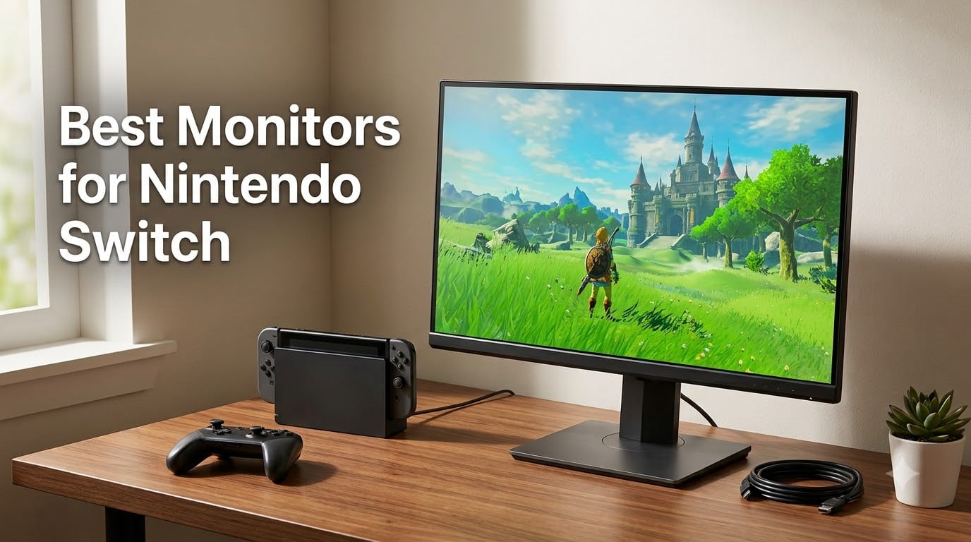 8 Best Monitors for Nintendo Switch (August 2026) Tested Picks