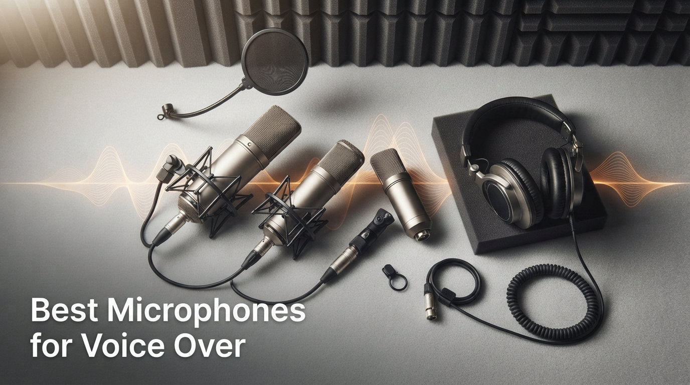 12 Best Microphones for Voice Over (August 2026) Picks for Every Budget