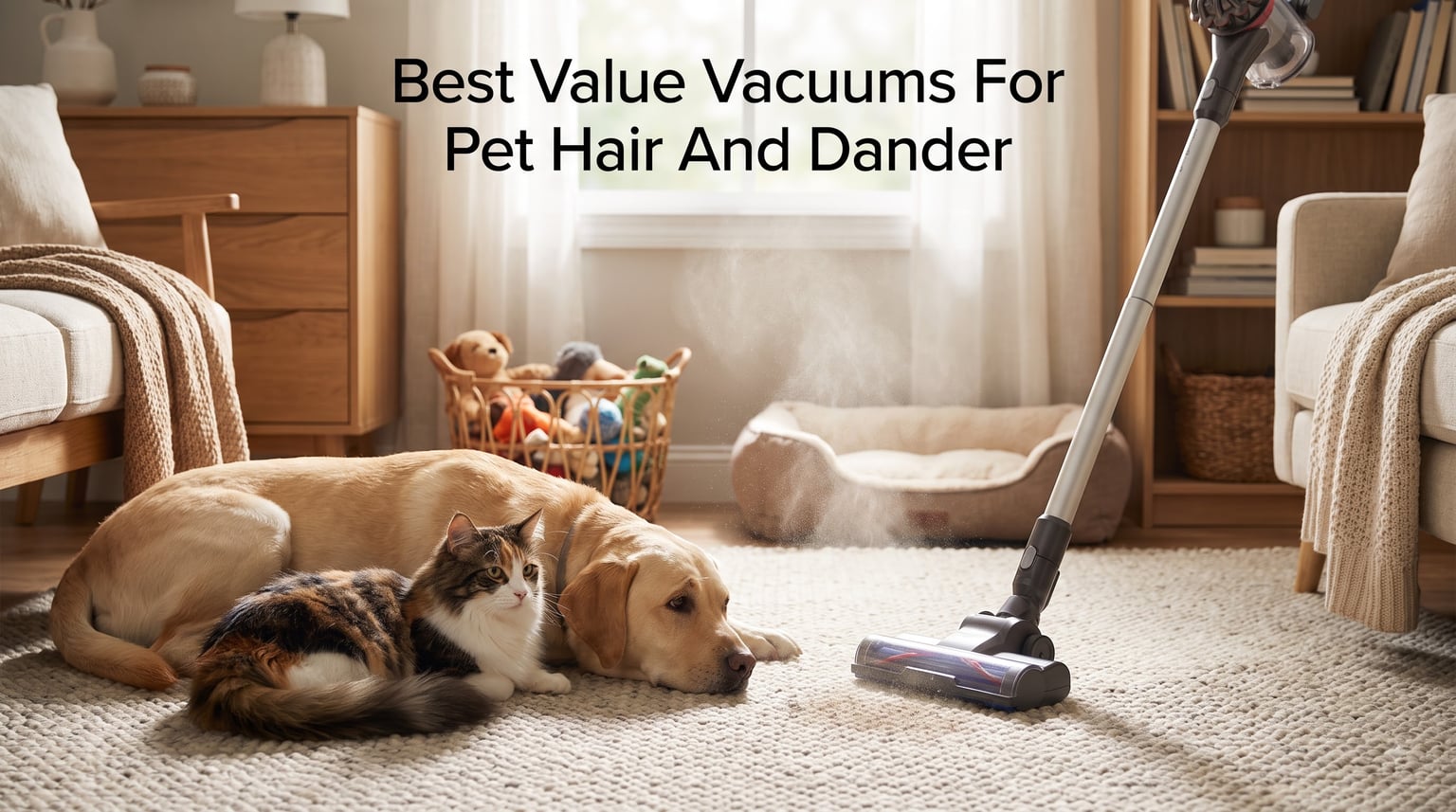 10 Best Value Vacuums for Pet Hair And Dander (August 2026) Expert-Tested