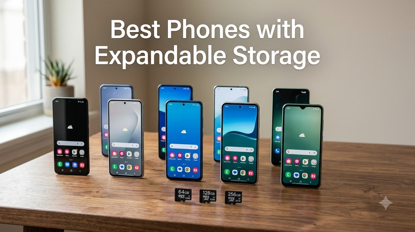 Best Phones with Expandable Storage