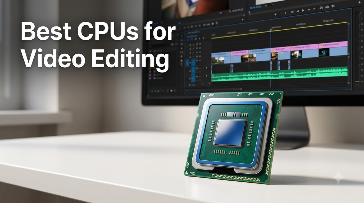 Best CPUs for Video Editing