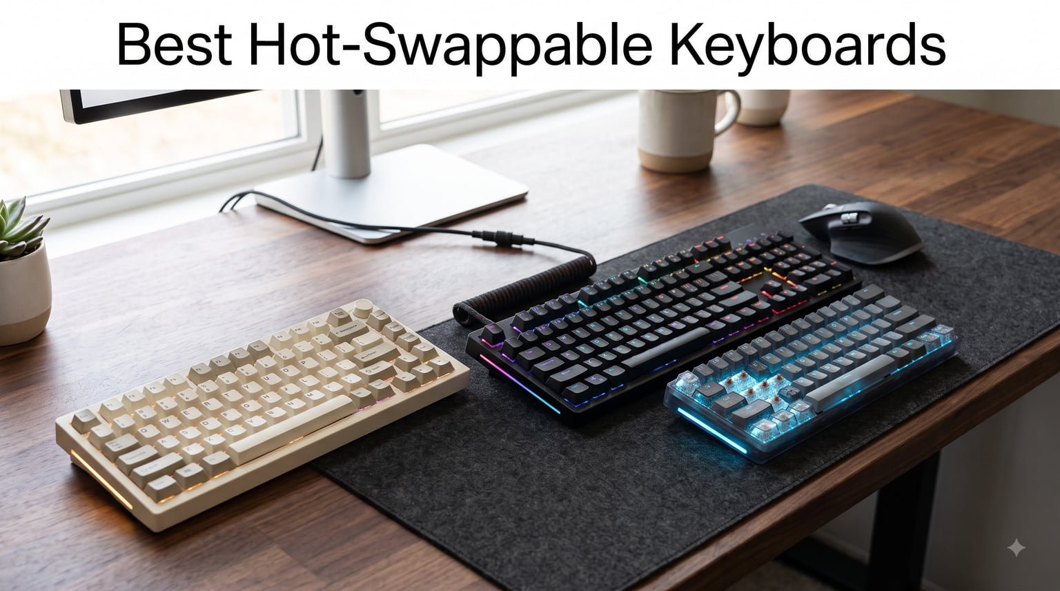 7 Best Hot-Swappable Keyboards (August 2026) Expert Reviews