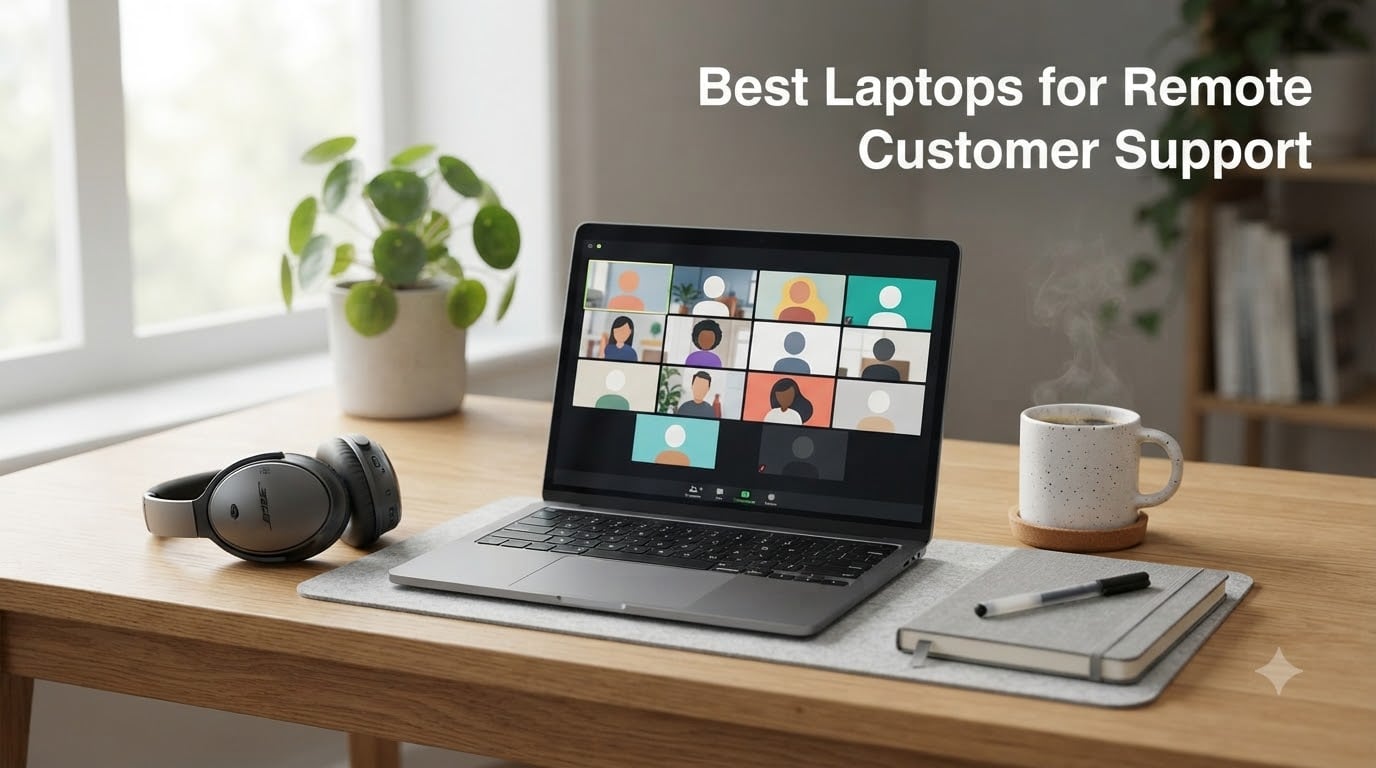 7 Best Laptops for Remote Customer Support (August 2026)