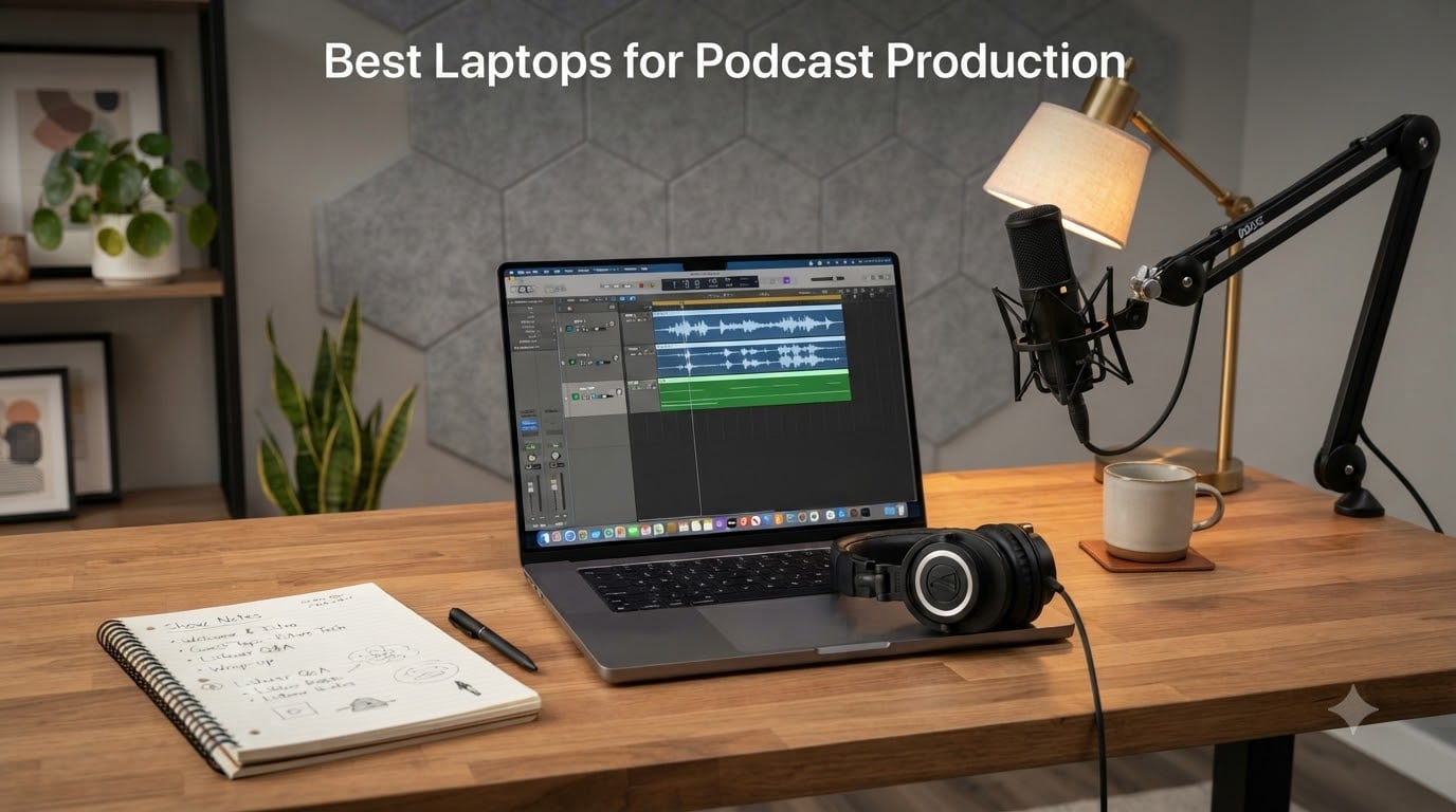 7 Best Laptops for Podcast Production (August 2026) Tested