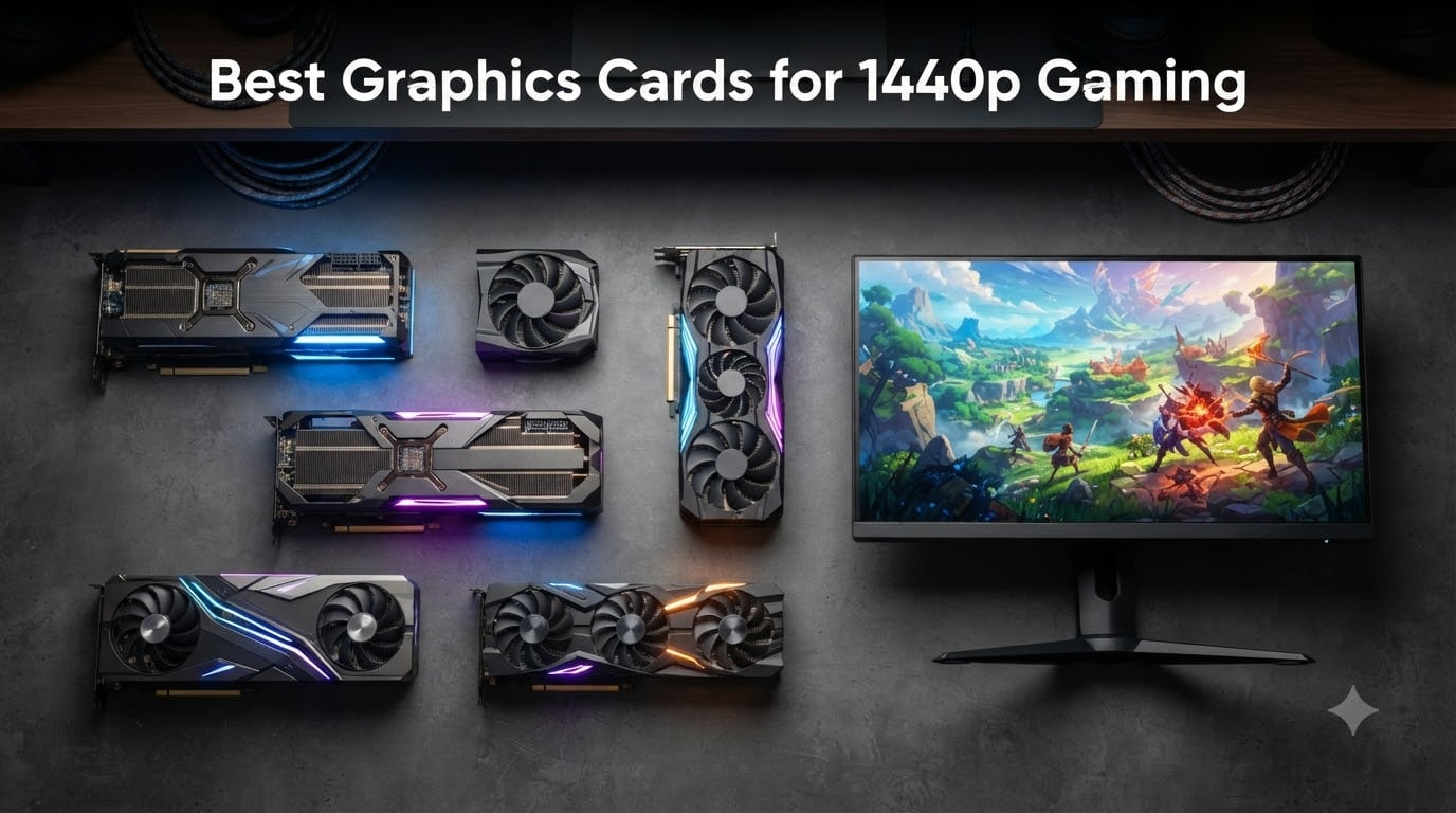6 Best Graphics Cards for 1440p Gaming (August 2026) Tested Picks