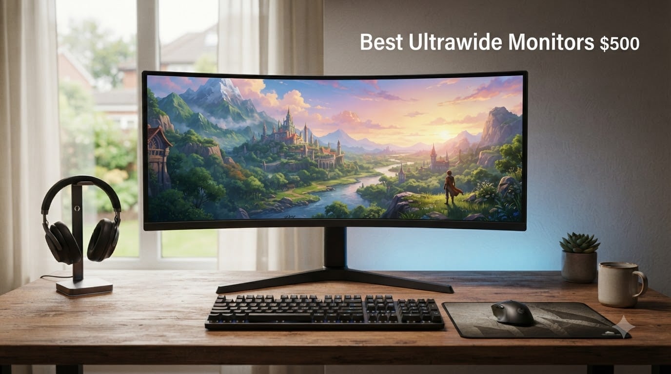 8 Best Ultrawide Monitors under $500 (August 2026) Tested Picks