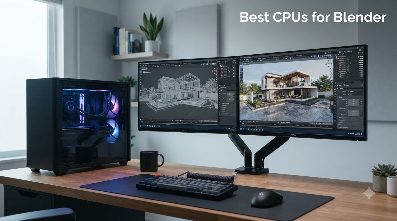 10 Best CPUs for Blender (August 2026) Tested and Ranked