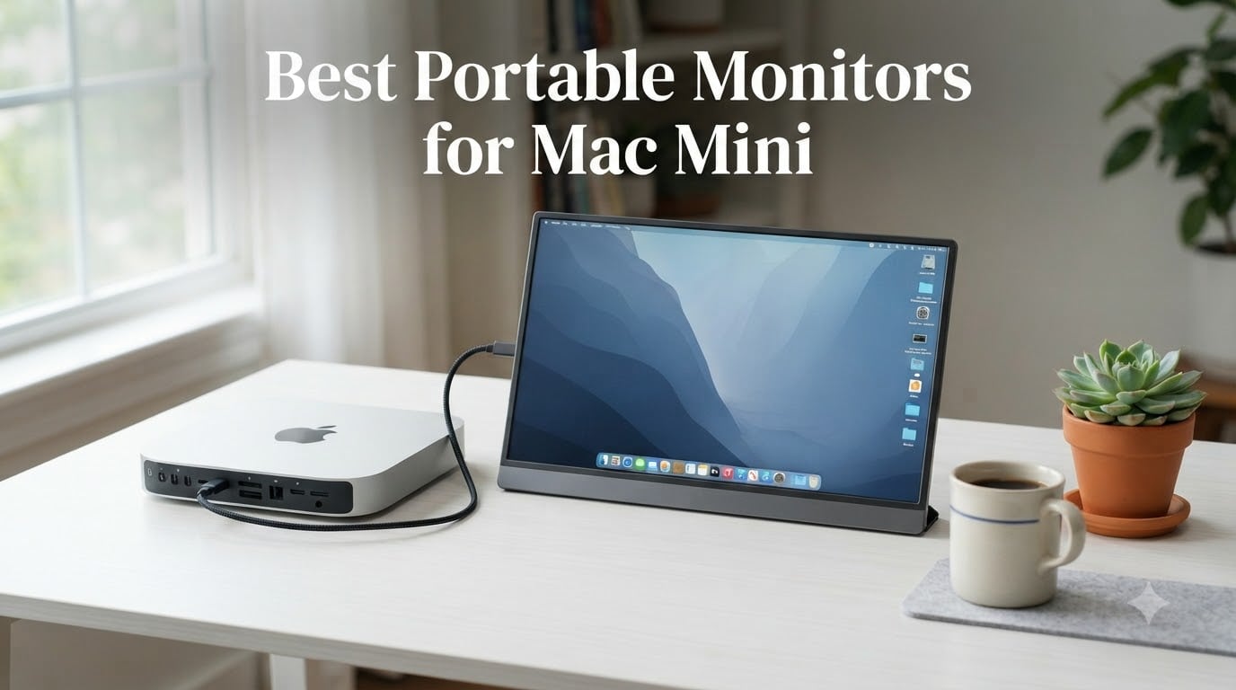 6 Best Portable Monitors for Mac Mini (August 2026) Tested & Reviewed