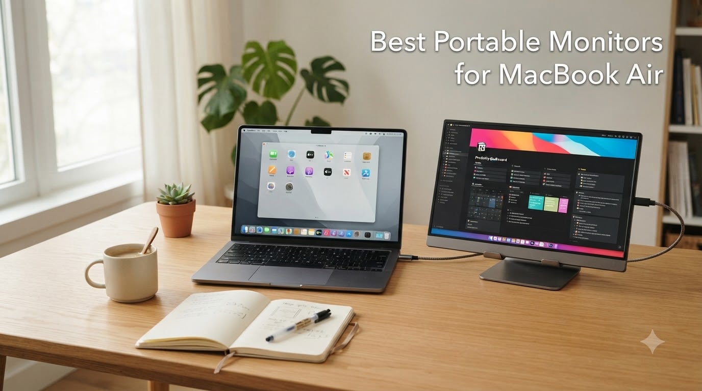 6 Best Portable Monitors for MacBook Air (August 2026) Tested & Ranked