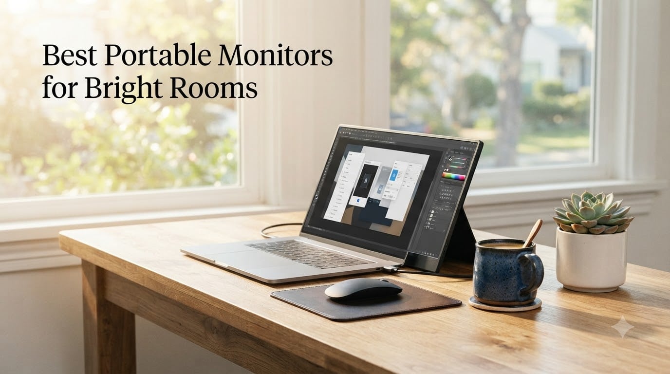 Best Portable Monitors for Bright Rooms
