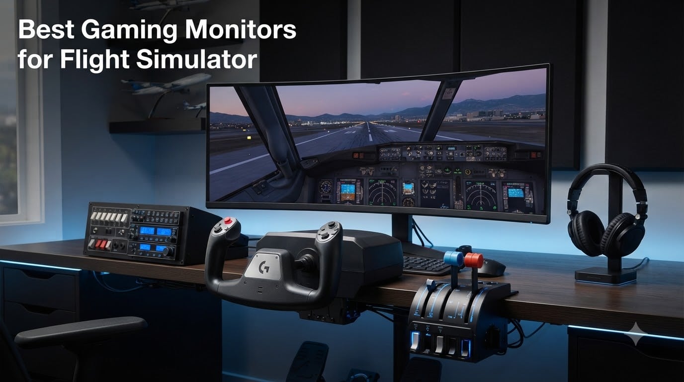 8 Best Gaming Monitors for Flight Simulator (August 2026)
